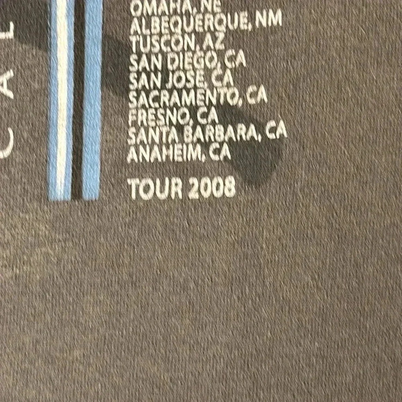 2008 Michael Bublé gray short sleeve t-shirt concert tour call me irresponsible - Picture 10 of 10
